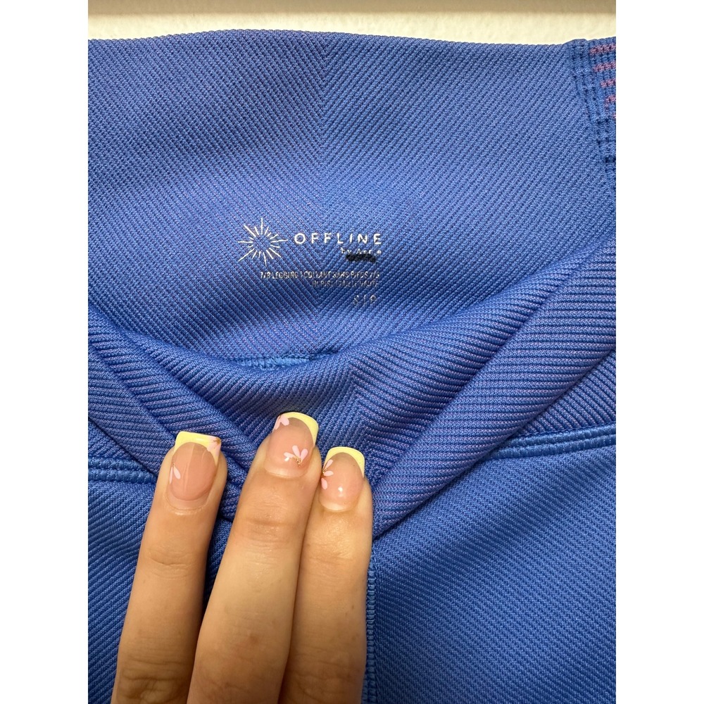 Offline by Aerie Blue Leggings, NWOT, Size Small, High Rise - Picture 2 of 8
